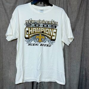 New Orleans Saints Y2K shirt